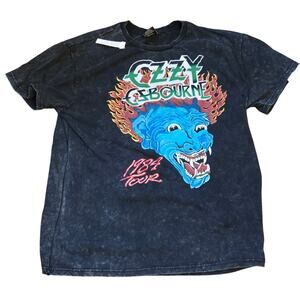 Ozzy Osbourne 1984 Tour Relaxed Graphic Tee Men's XL Modern Distressed NEW